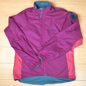 Marmot two-tone pink berry fleece lined jacket